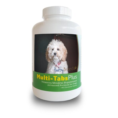 Healthy Breeds Cockapoo Multi-Tabs Plus Chewable Tablets, 180PK 840235140010